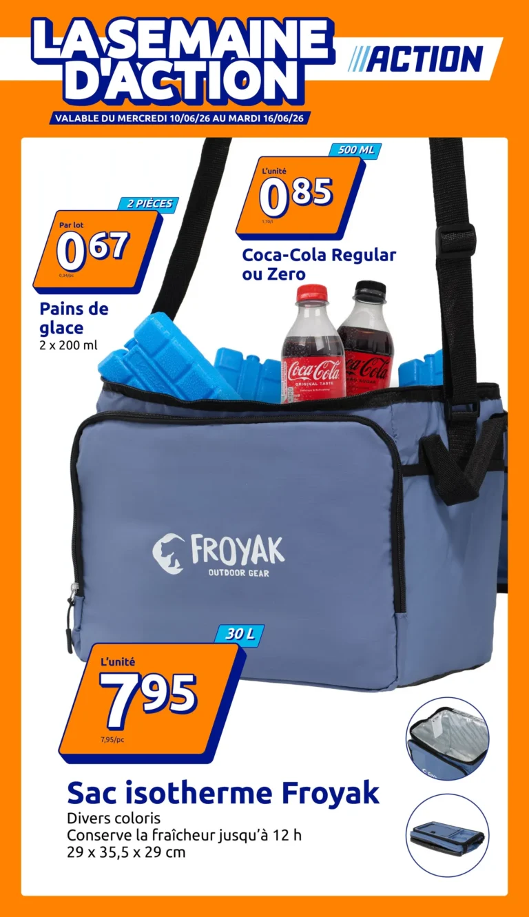 Action catalogue du 10.06.2026