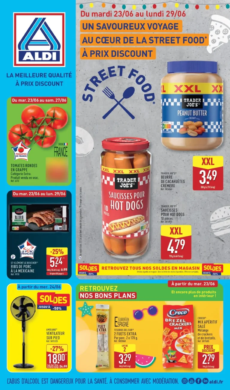 Aldi catalogue du 23.06.2026