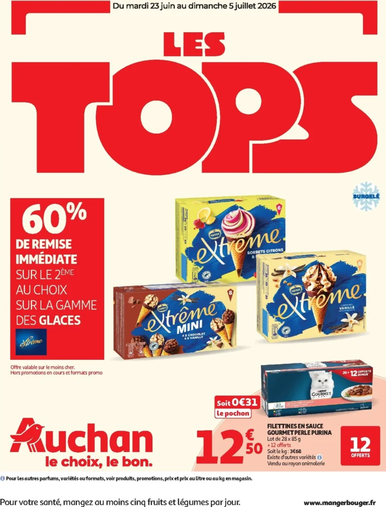 Auchan catalogue du 23.06.2026