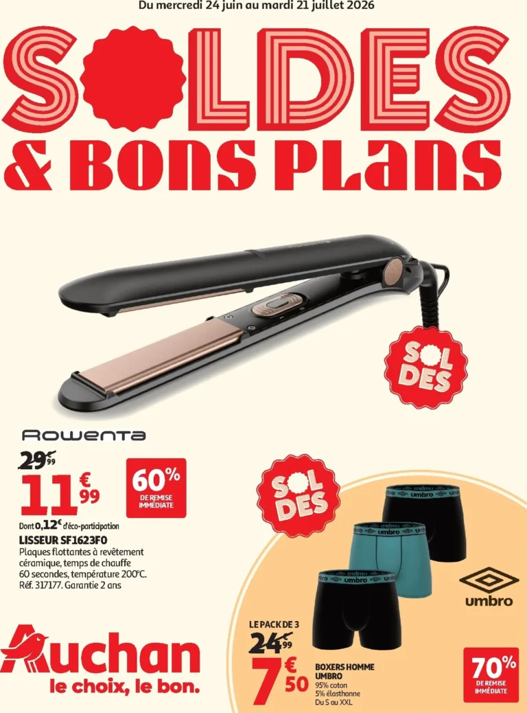 Auchan catalogue du 24.06.2026