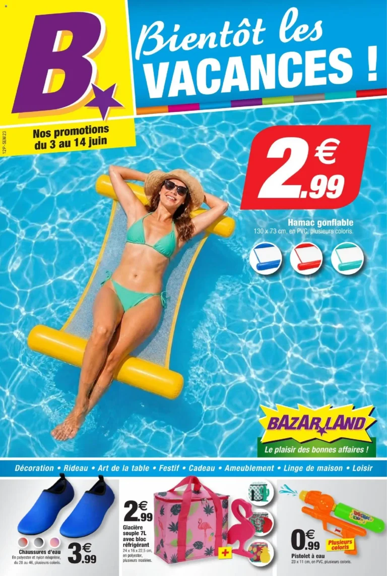 Bazarland catalogue du 03.06.2026