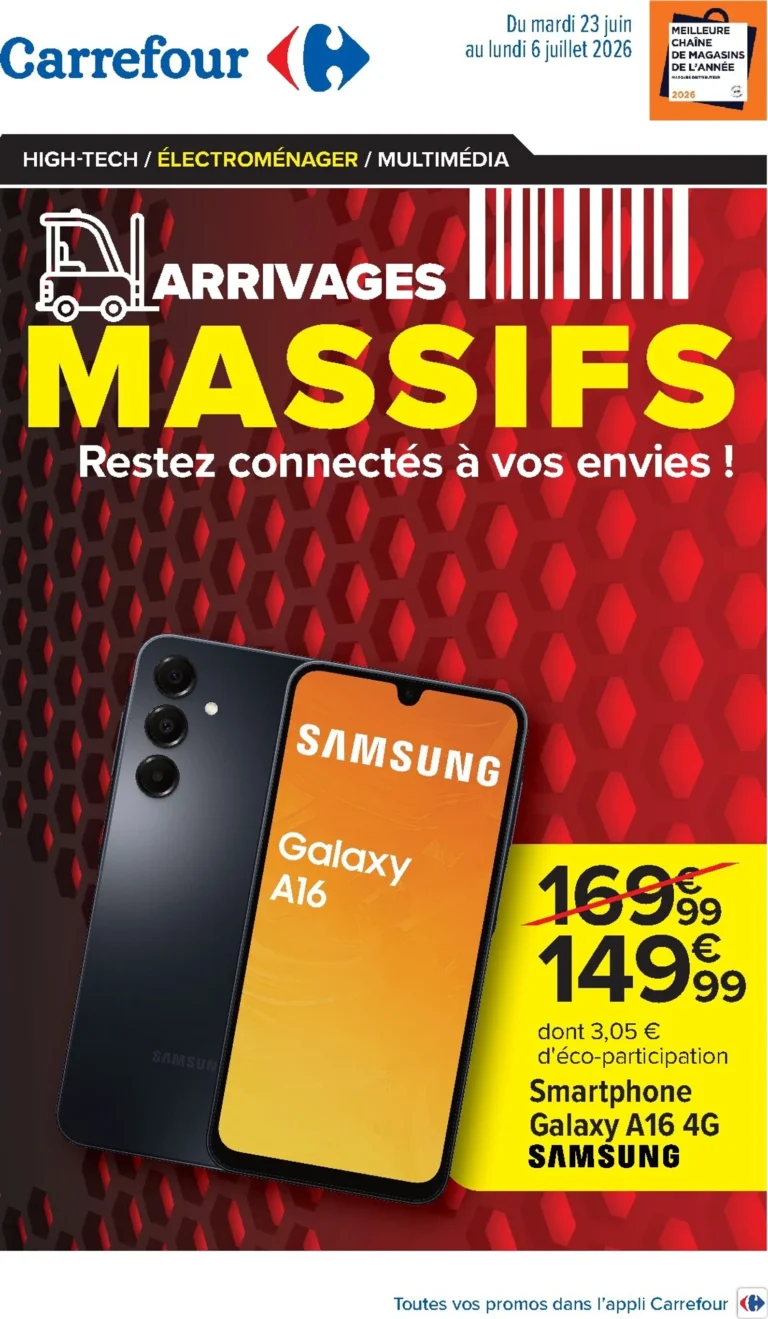 Carrefour catalogue du 23.06.2026