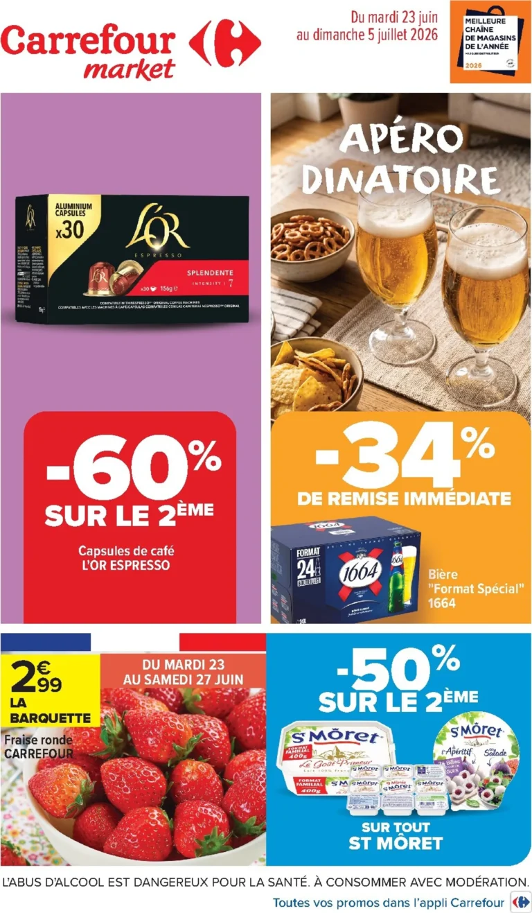 Carrefour Market catalogue du 23.06.2026