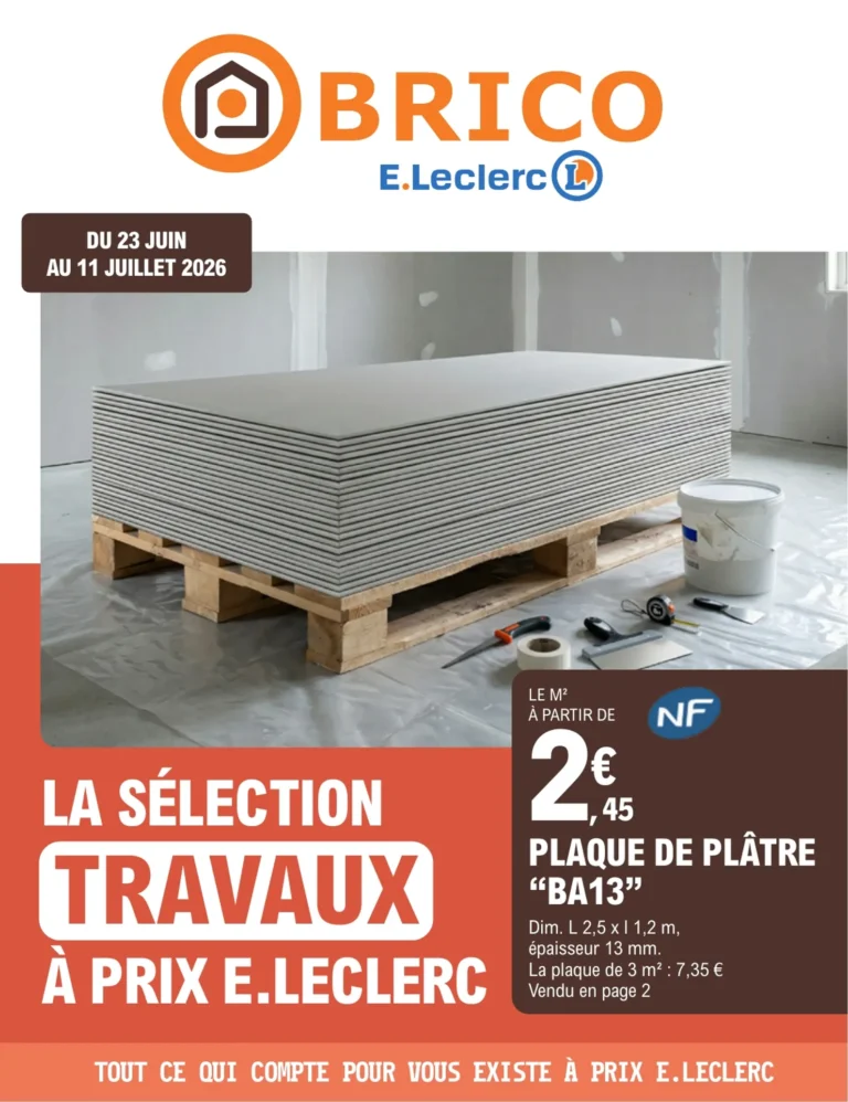 E.Leclerc catalogue du 23.06.2026