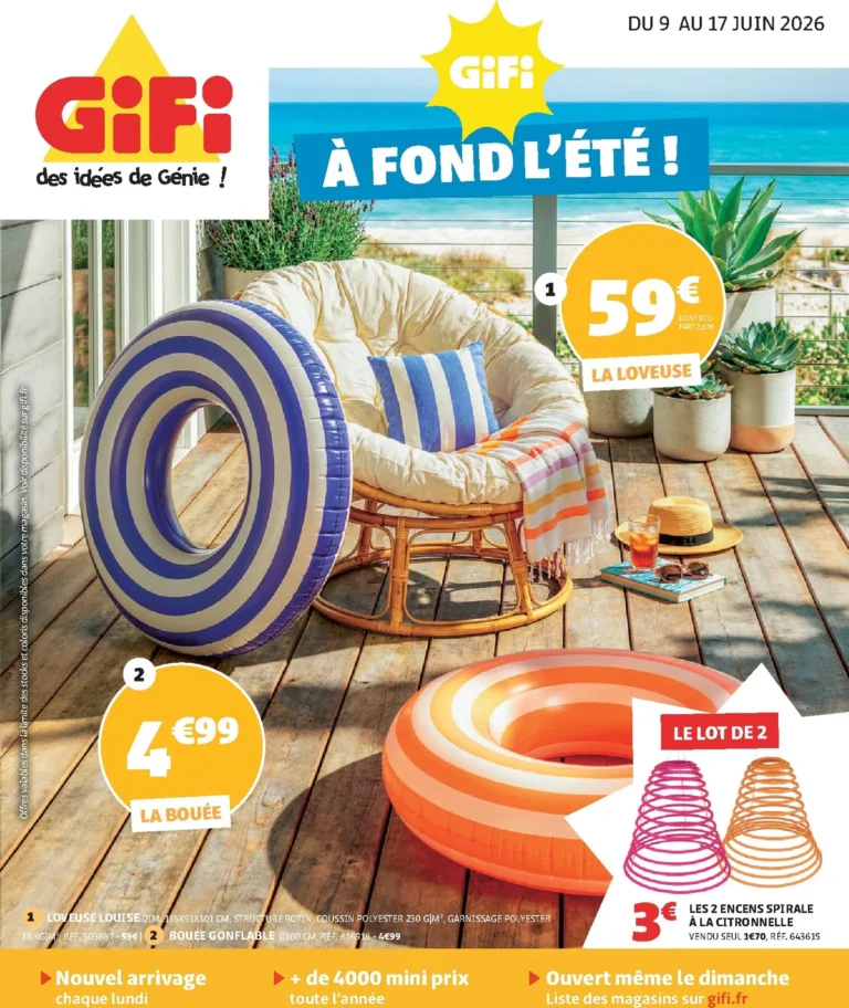 GiFi catalogue du 09.06.2026