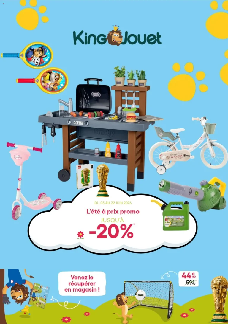 King Jouet catalogue du 03.06.2026