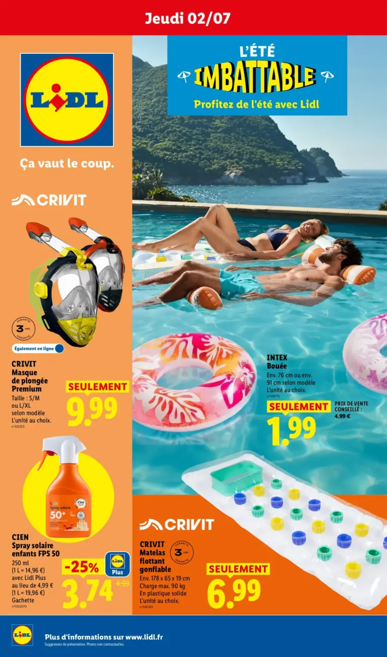 LIDL catalogue du 02.07.2026
