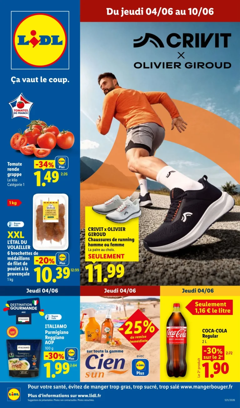 LIDL catalogue du 04.06.2026