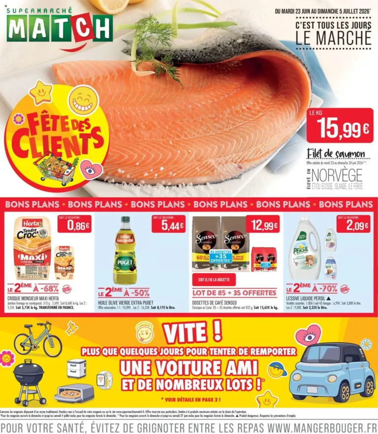 Match Supermarché catalogue du 23.06.2026