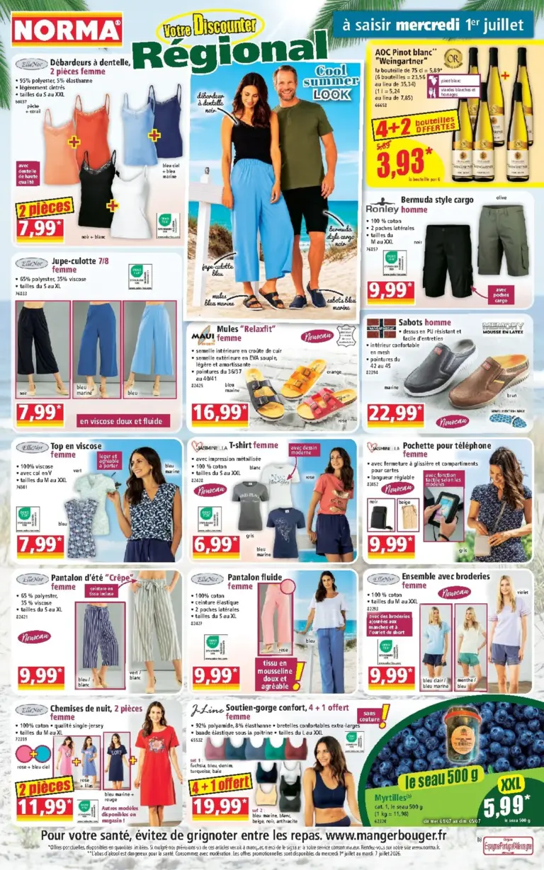 Norma catalogue du 01.07.2026