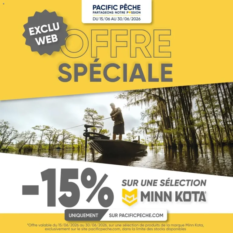 Pacific Pêche catalogue du 15.06.2026
