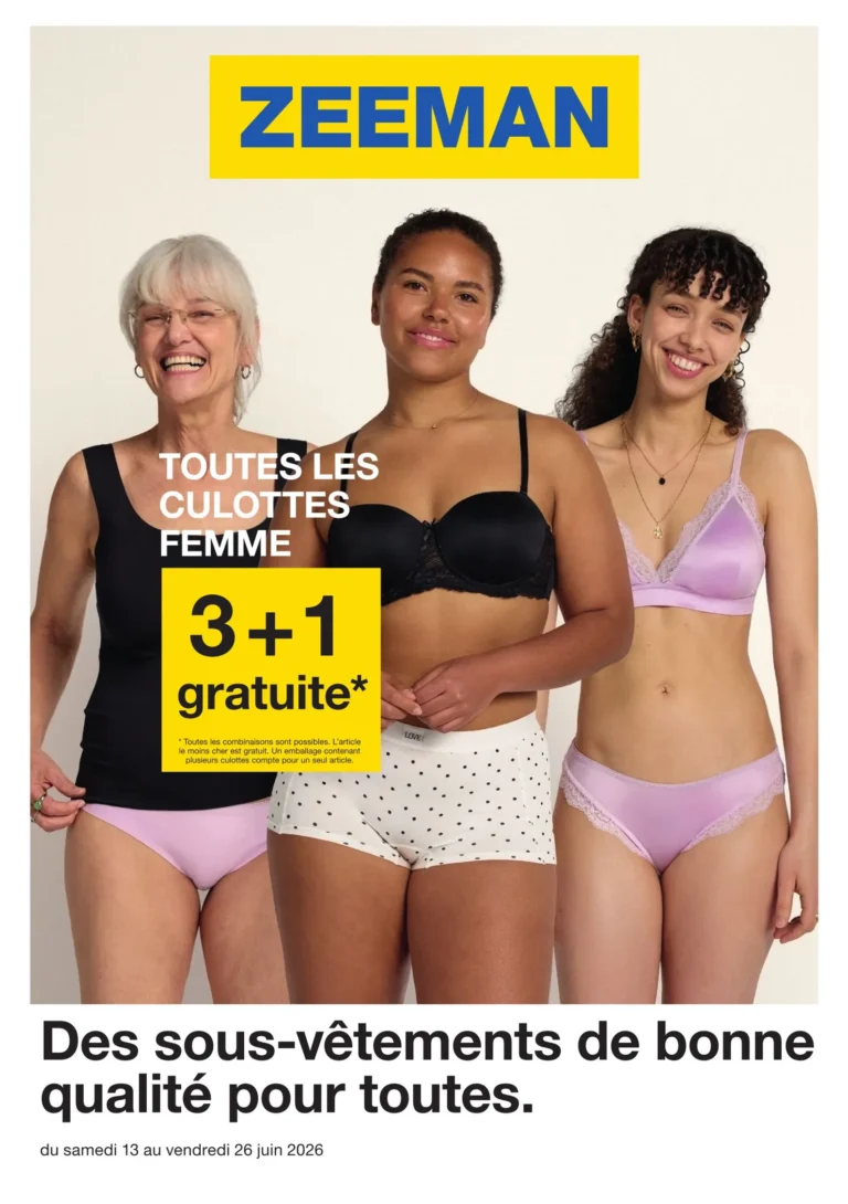 Zeeman catalogue du 13.06.2026