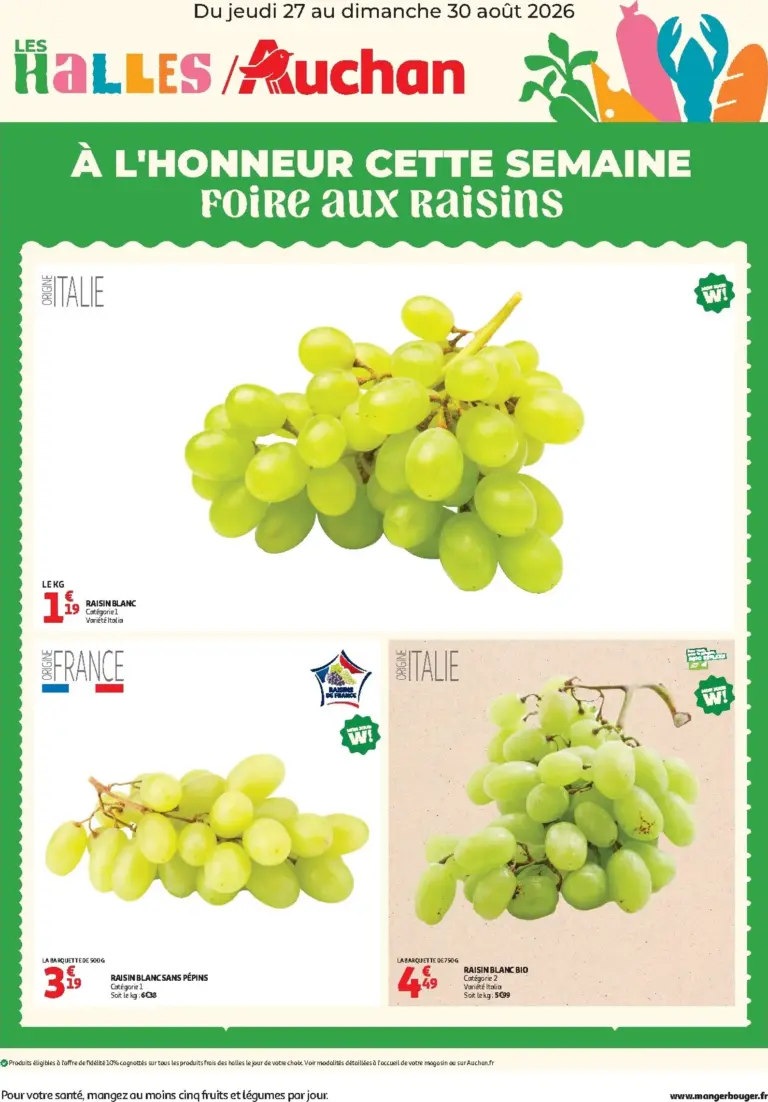 Auchan catalogue du 27.08.2026