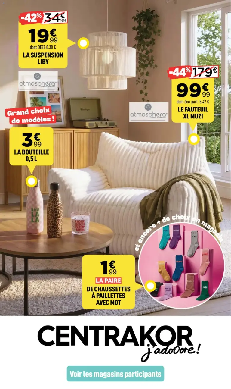 Centrakor catalogue du 31.08.2026