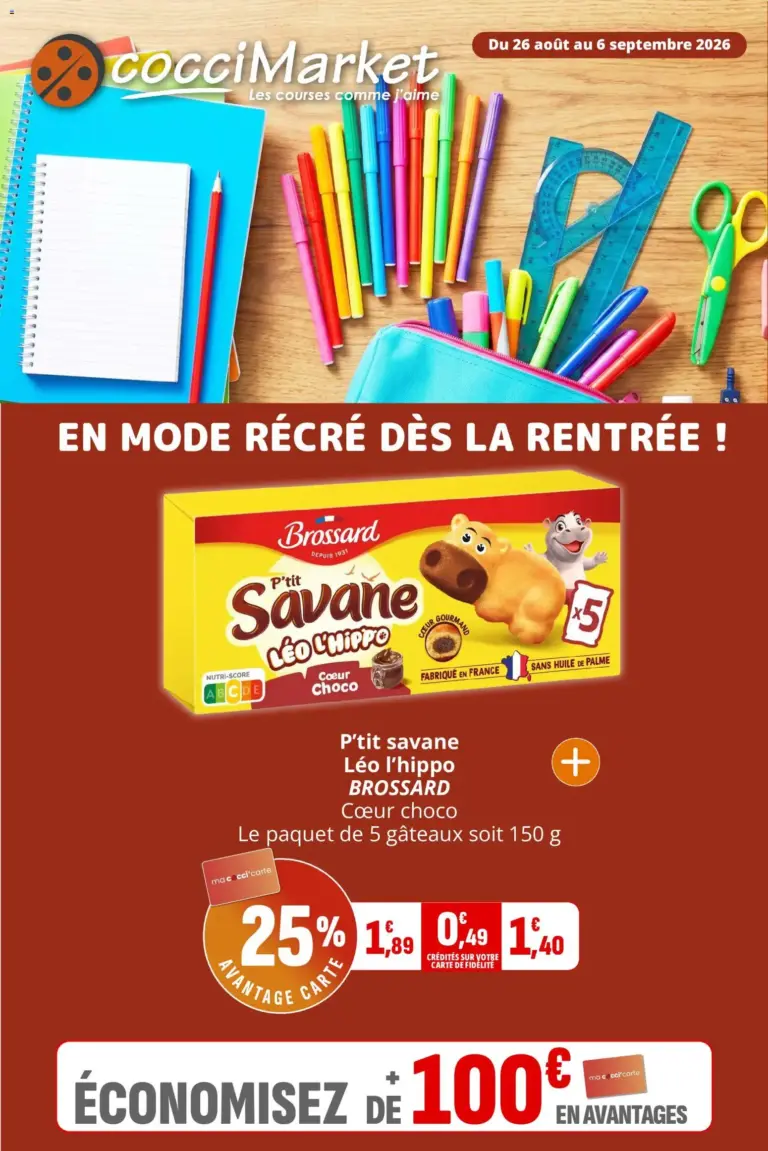 Coccinelle catalogue du 26.08.2026