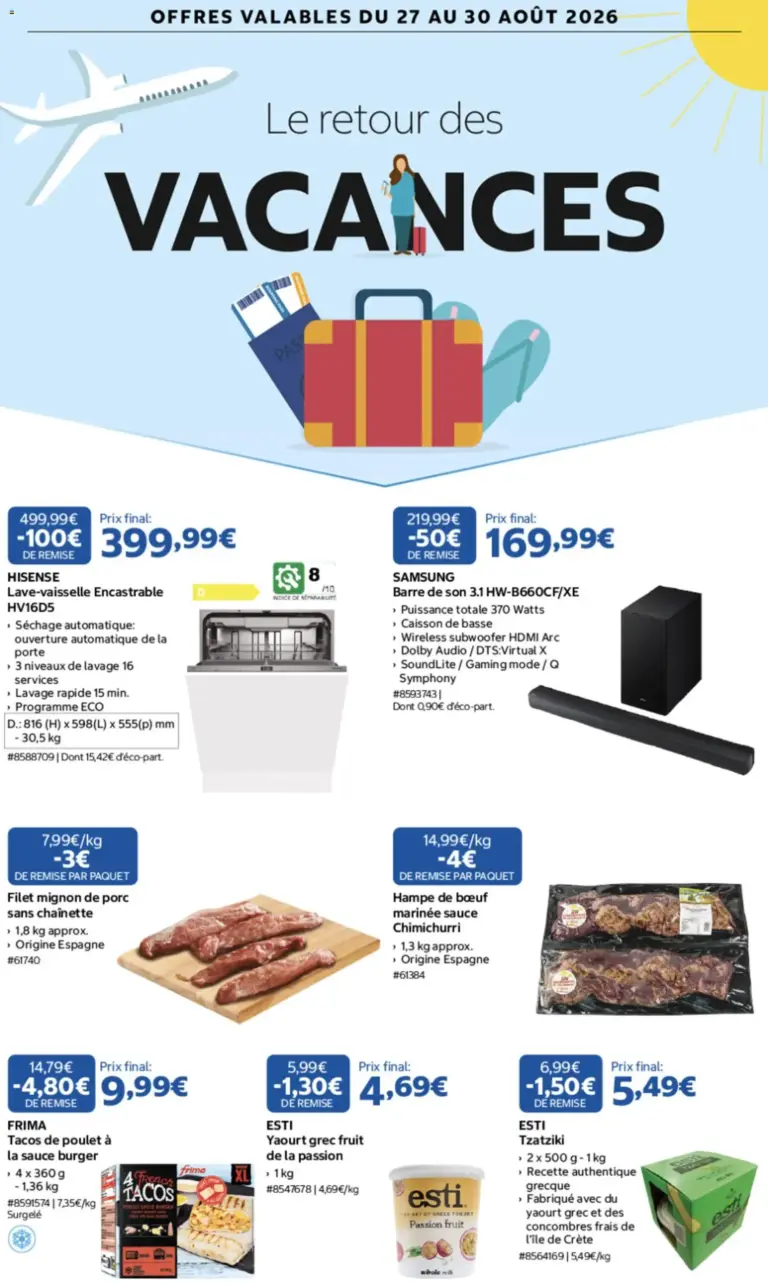 Costco catalogue du 27.08.2026