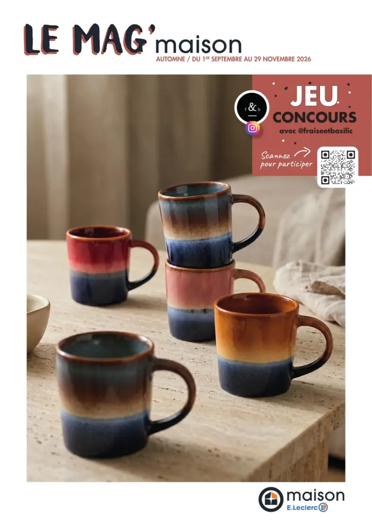 E.Leclerc catalogue du 01.09.2026