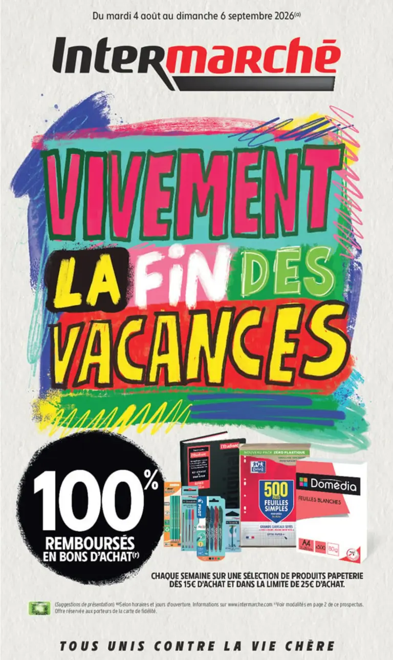 Intermarché catalogue du 04.08.2026