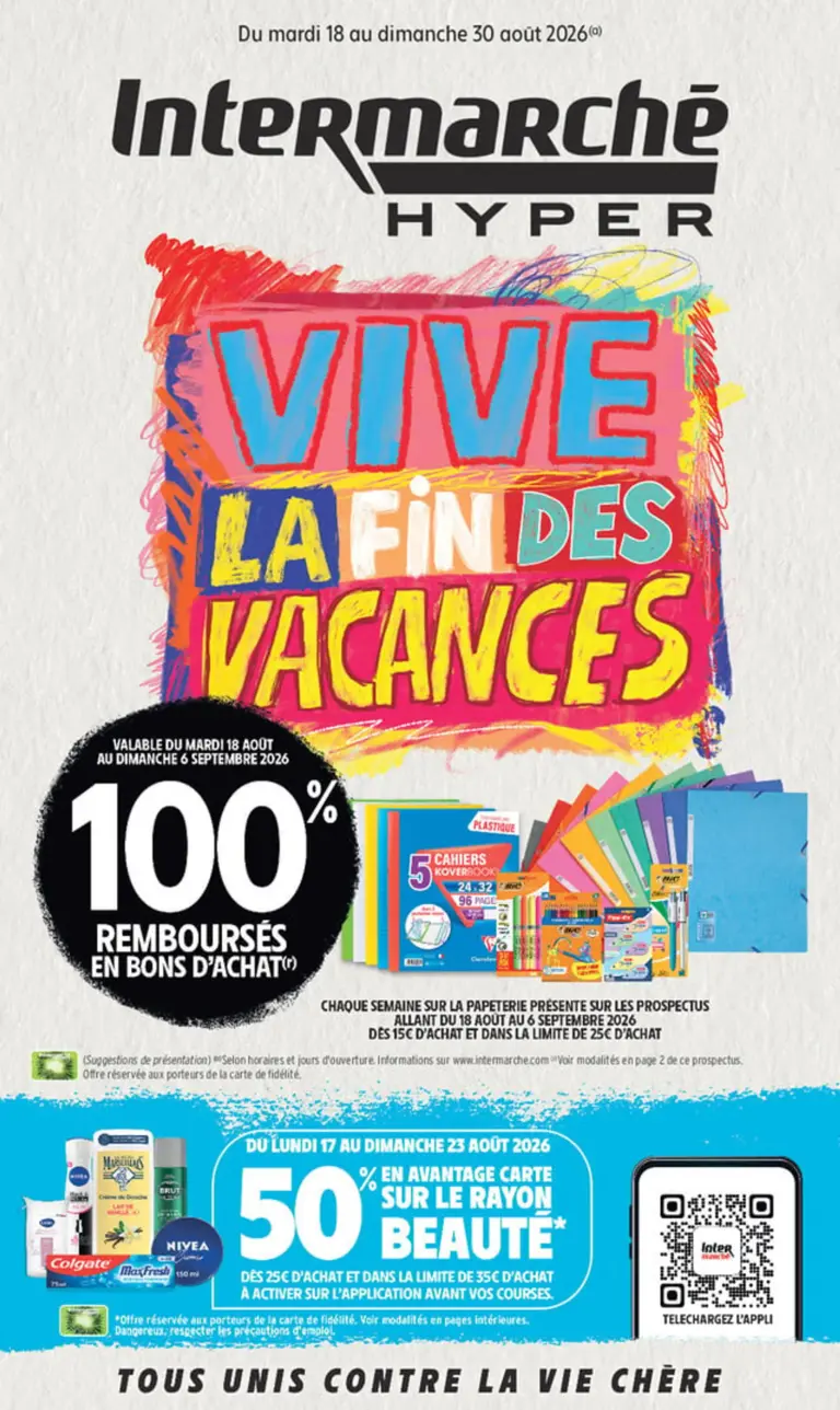 Intermarché catalogue du 18.08.2026