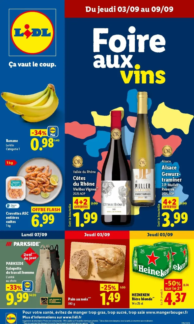 LIDL catalogue du 03.09.2026