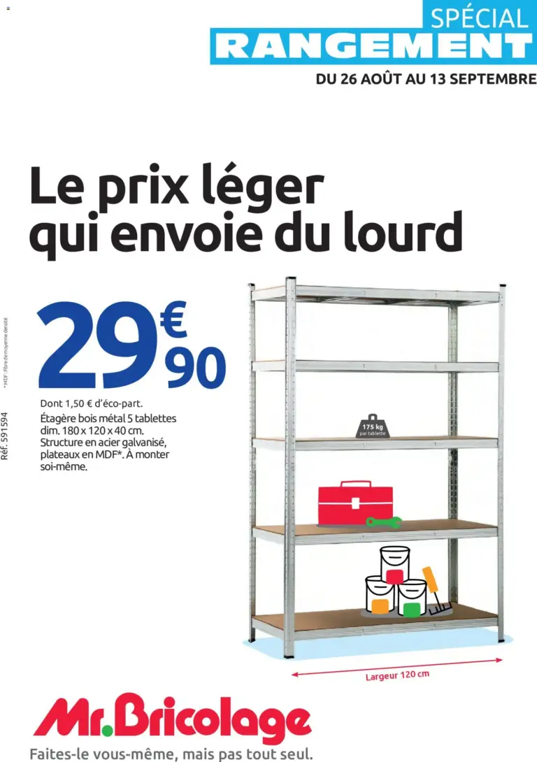Mr. Bricolage catalogue du 26.08.2026