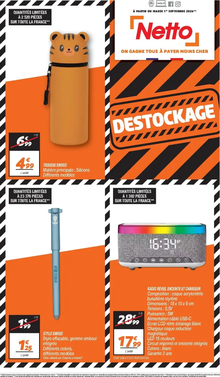 Netto catalogue du 01.09.2026