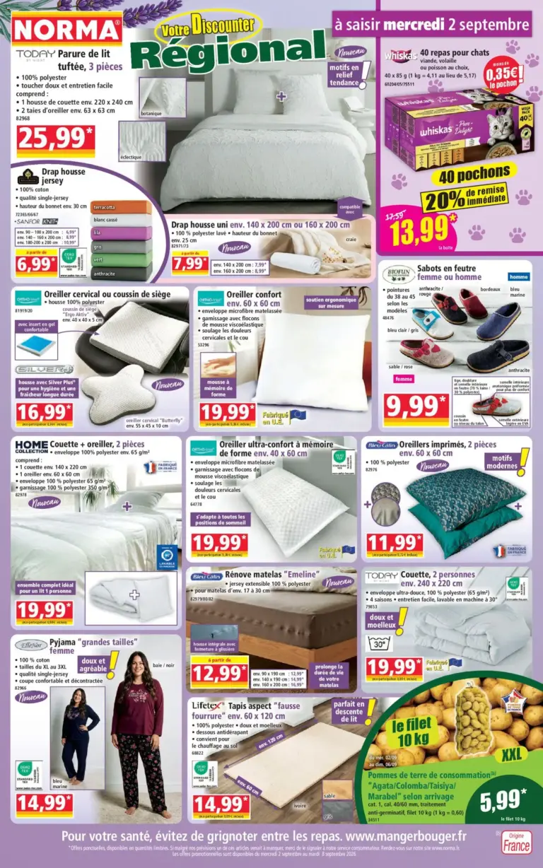 Norma catalogue du 02.09.2026