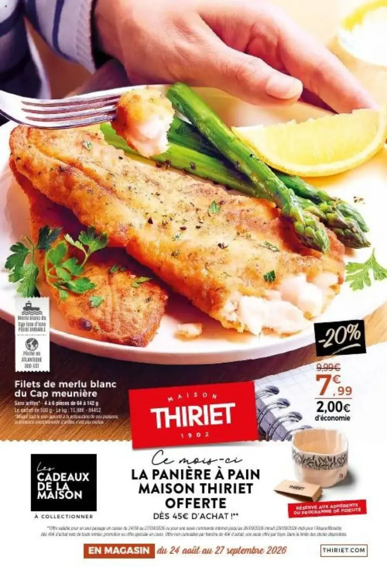Thiriet catalogue du 24.08.2026
