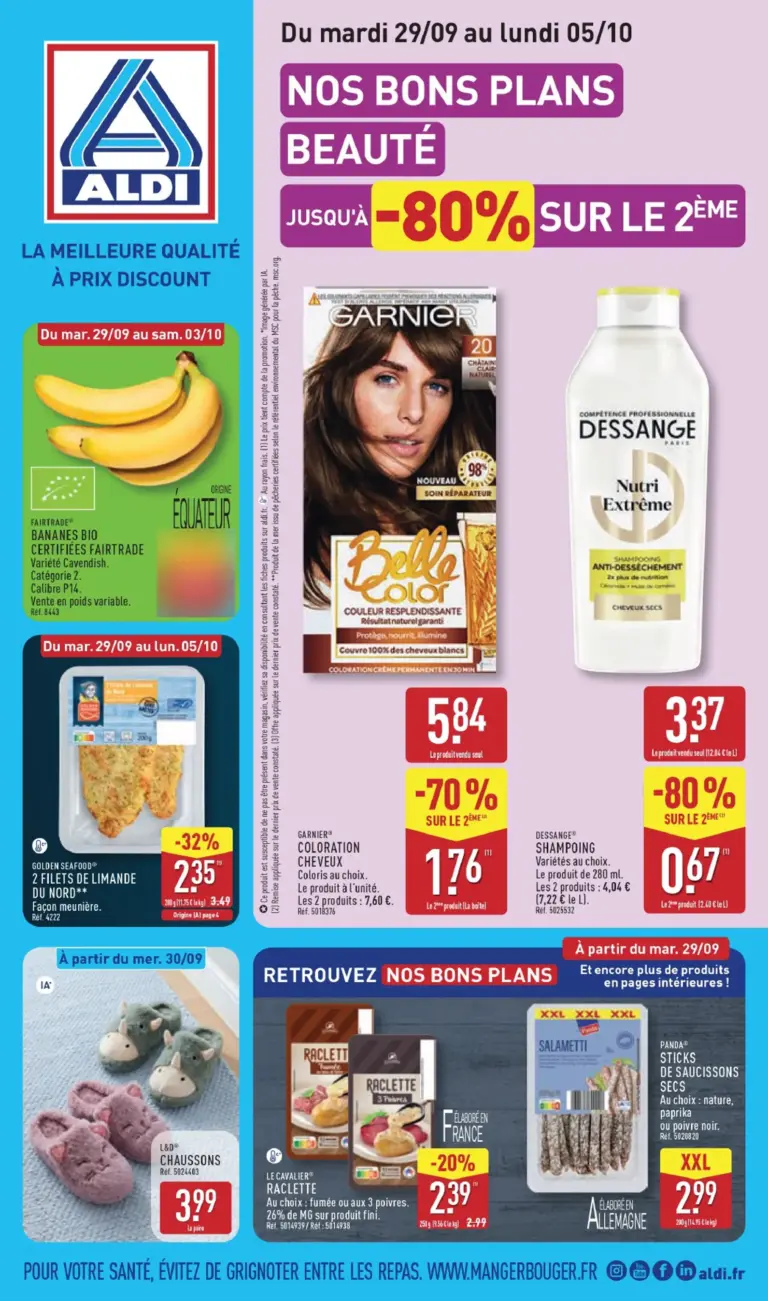Aldi catalogue du 29.09.2026
