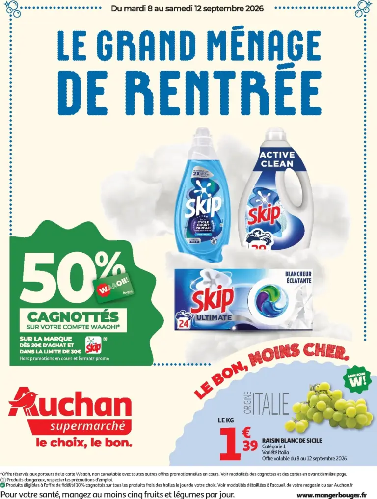 Auchan catalogue du 08.09.2026