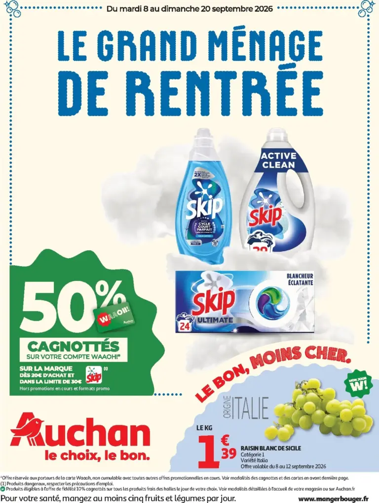 Auchan catalogue du 08.09.2026