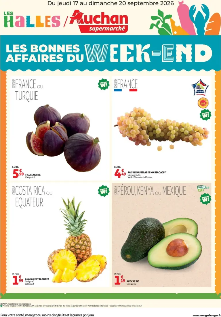 Auchan catalogue du 17.09.2026