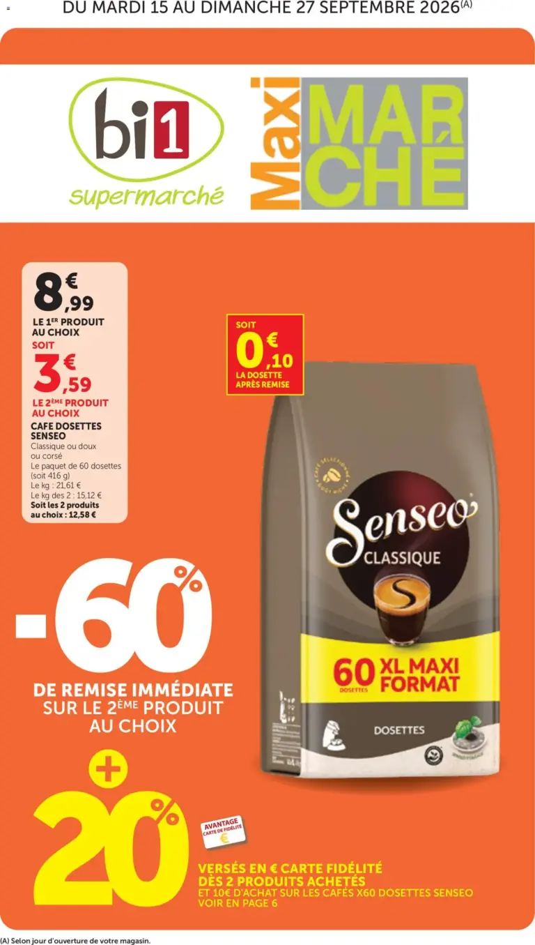 bi1 catalogue du 15.09.2026