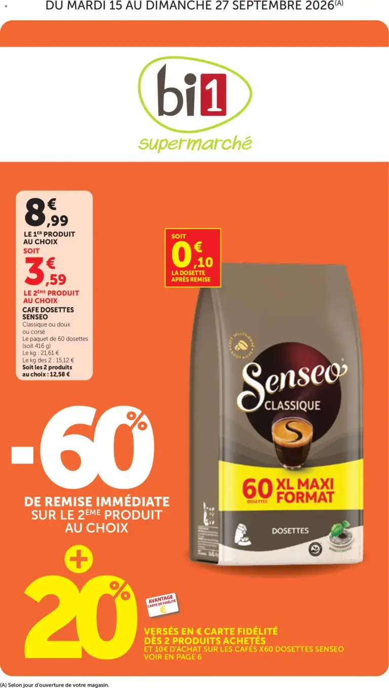 bi1 catalogue du 15.09.2026
