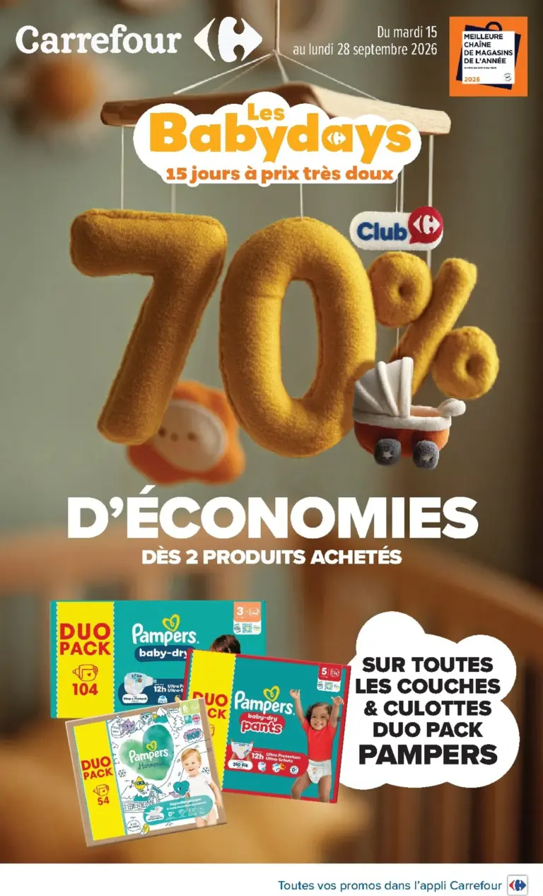 Carrefour catalogue du 15.09.2026