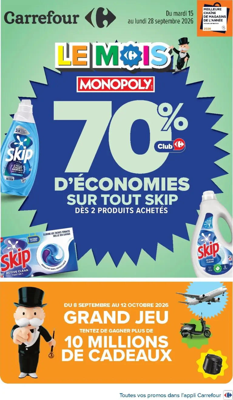 Carrefour catalogue du 15.09.2026