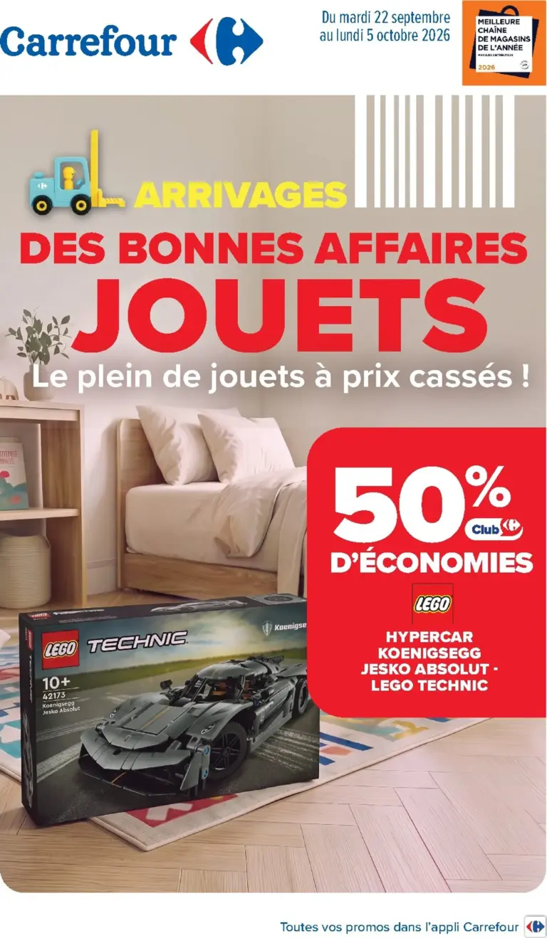Carrefour catalogue du 22.09.2026