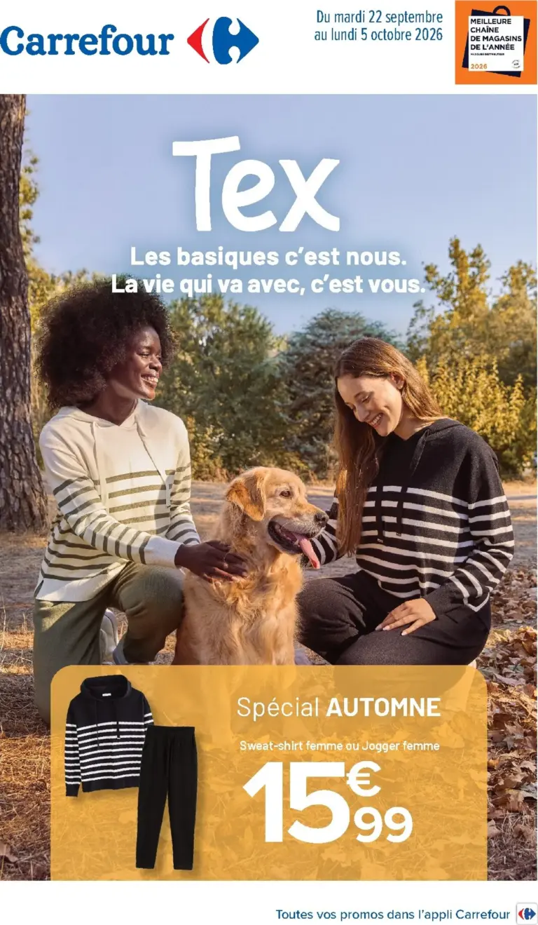 Carrefour catalogue du 22.09.2026