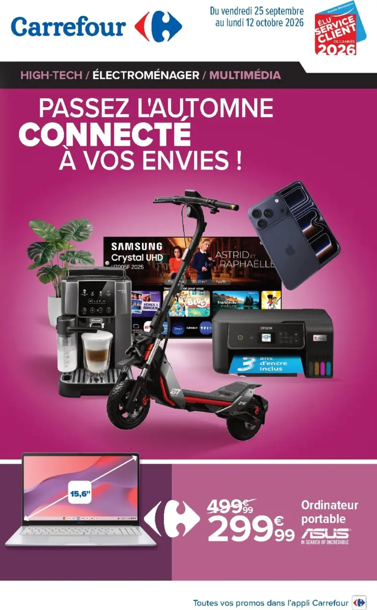 Carrefour catalogue du 25.09.2026