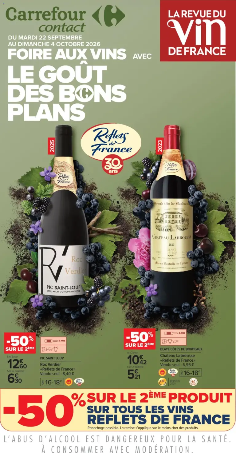 Carrefour Contact catalogue du 22.09.2026