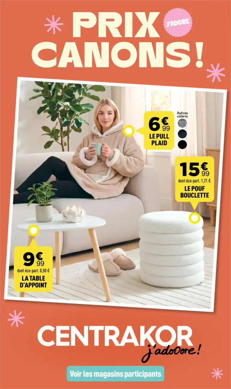 Centrakor catalogue du 14.09.2026