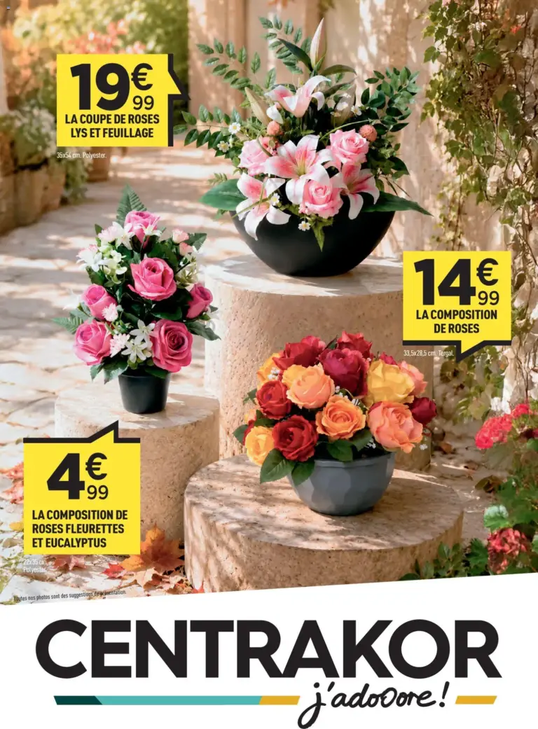 Centrakor catalogue du 28.09.2026