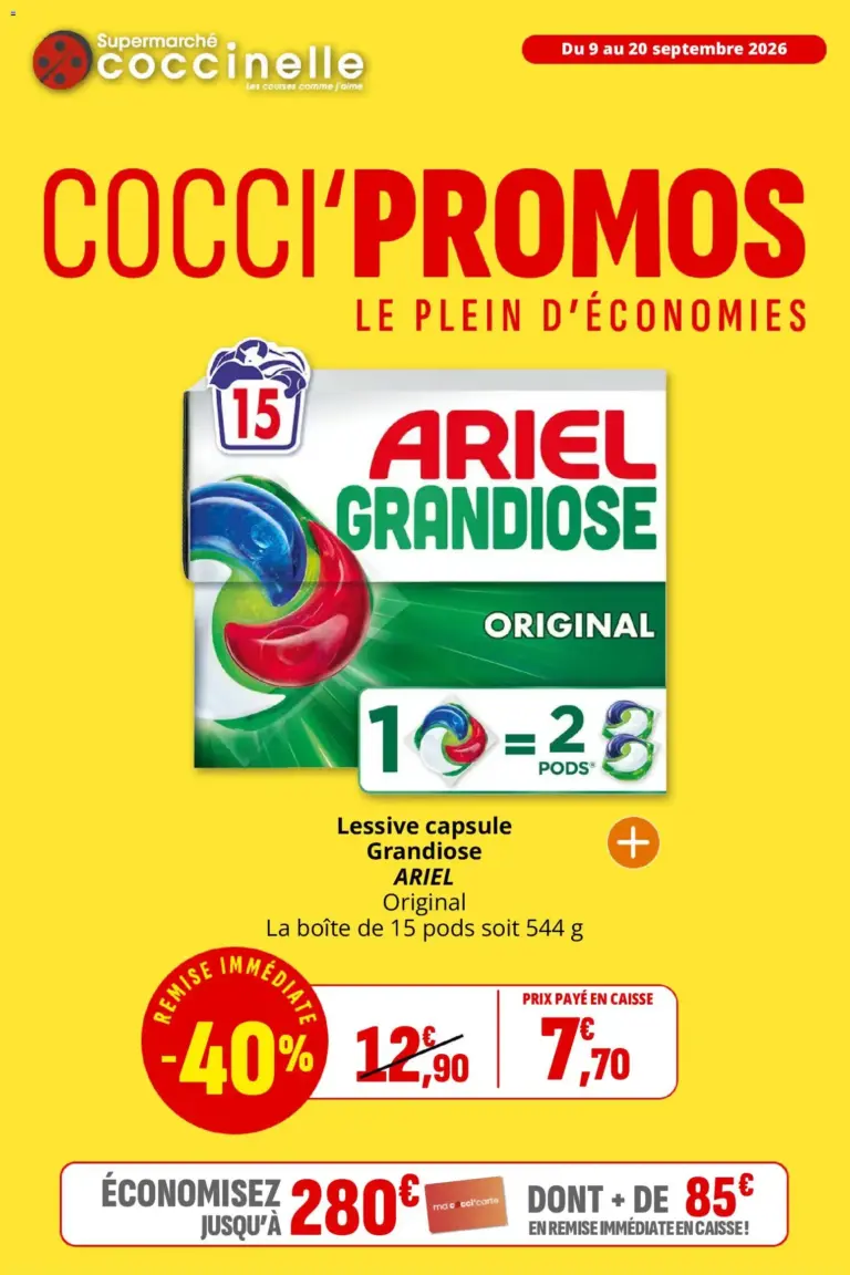 Coccinelle catalogue du 09.09.2026