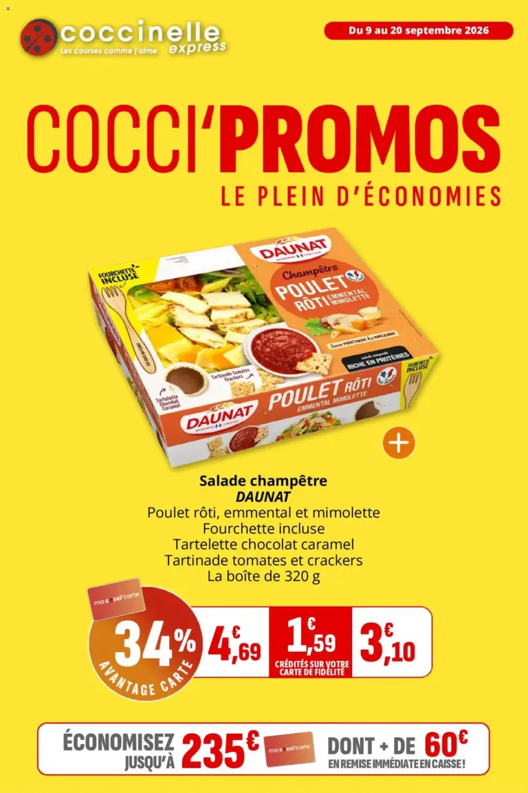 Coccinelle catalogue du 09.09.2026