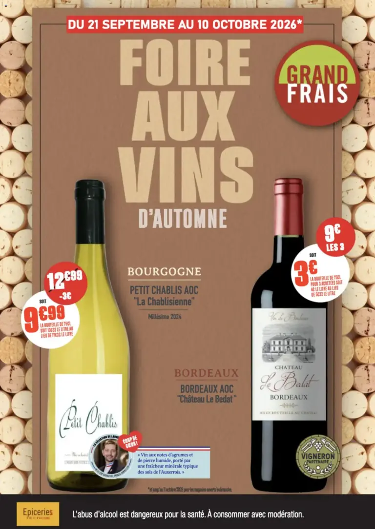 Grand Frais catalogue du 21.09.2026