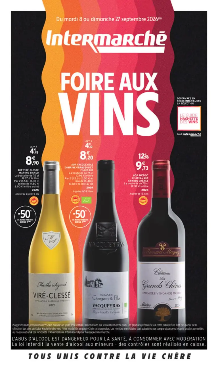 Intermarché catalogue du 08.09.2026