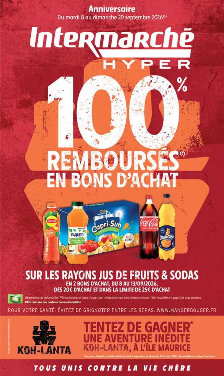 Intermarché catalogue du 08.09.2026