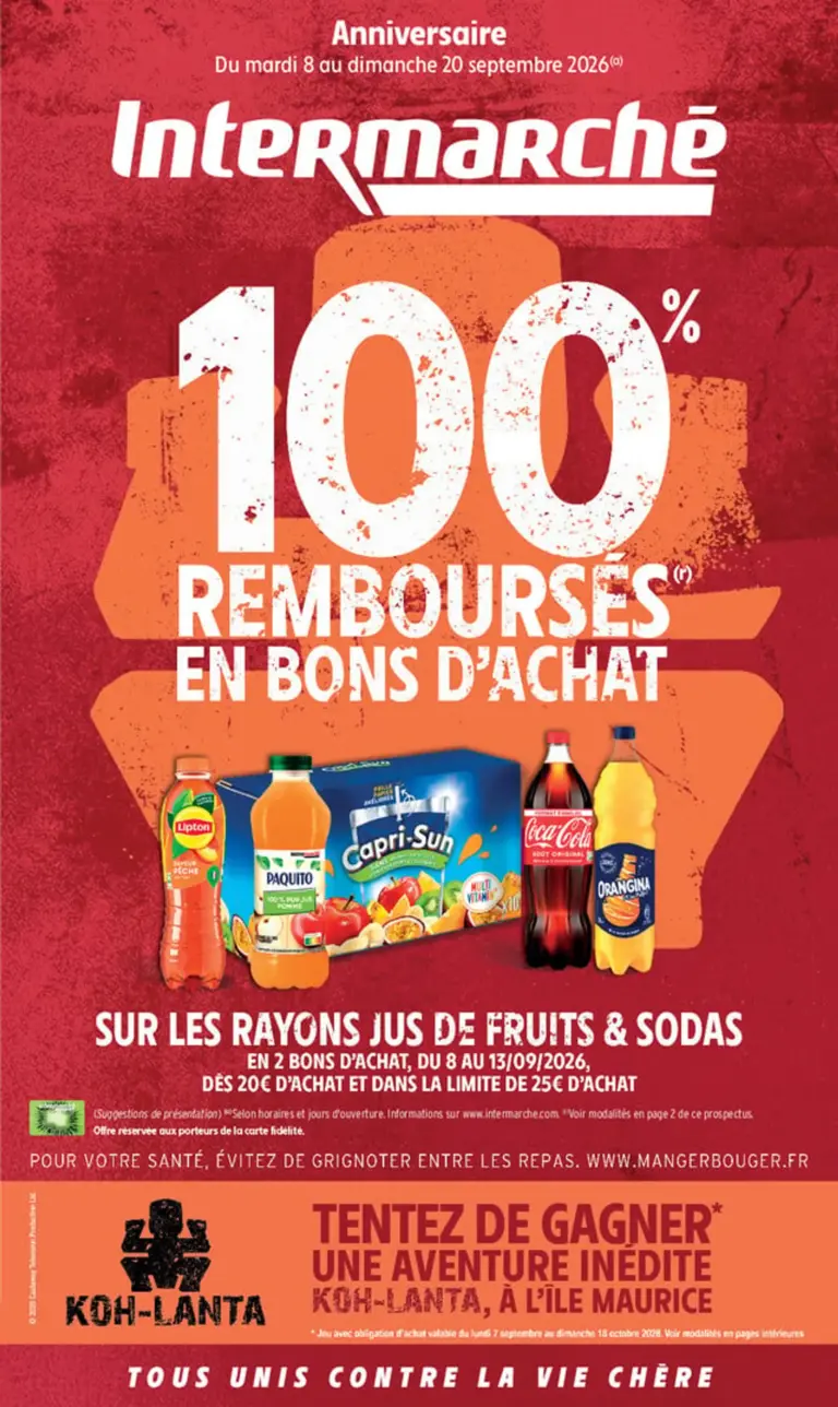 Intermarché catalogue du 08.09.2026