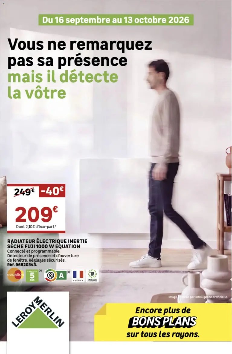 Leroy Merlin catalogue du 16.09.2026