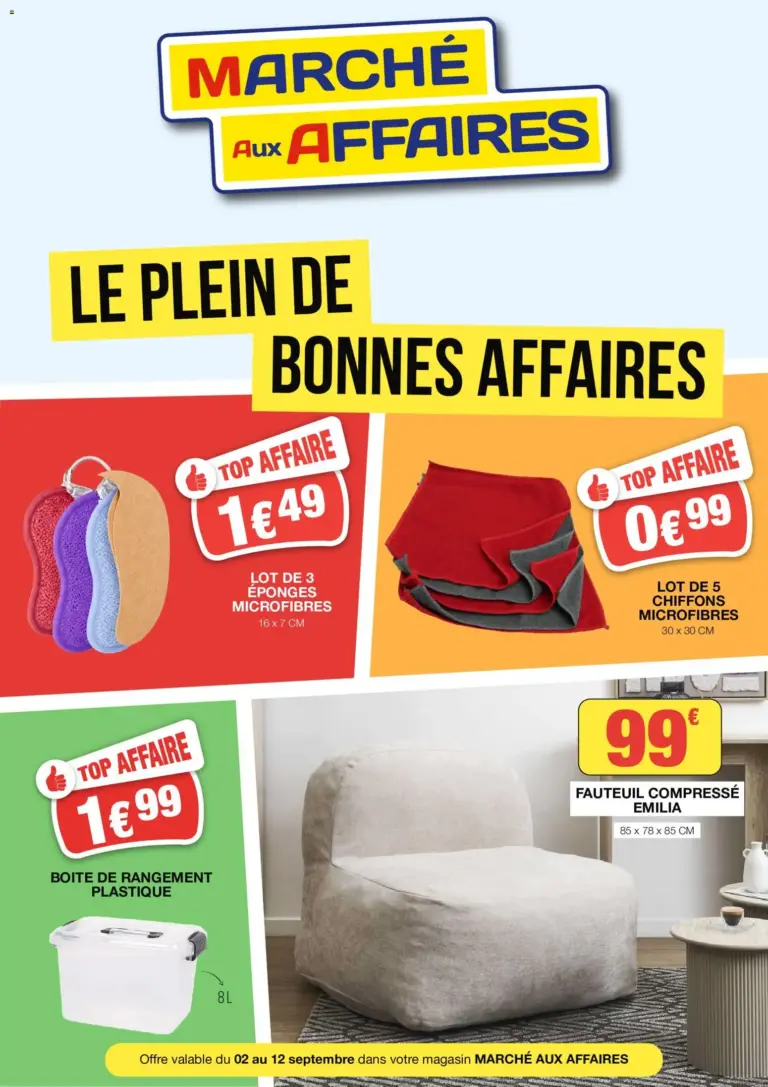 Marché aux Affaires catalogue du 02.09.2026